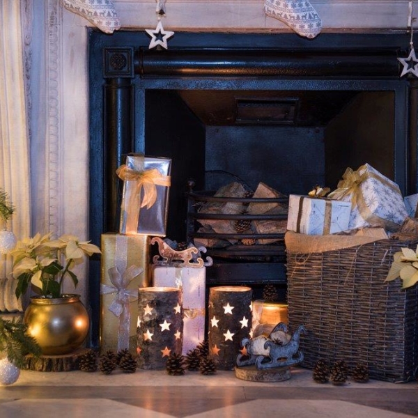 Chandos House hearth