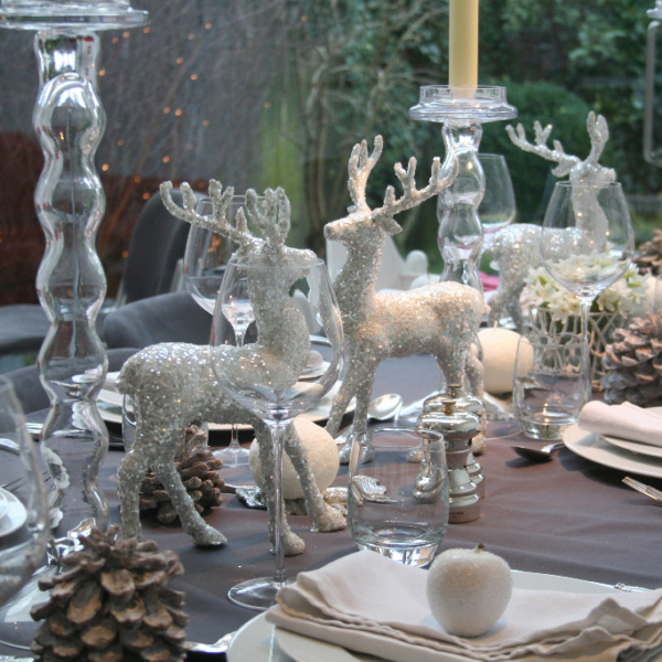 xmas long table