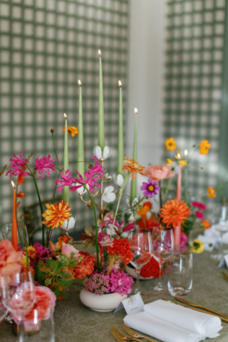 MJV for Zest Events | 60th Birthday Lunch Set Up