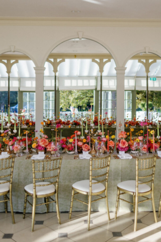 MJV for Zest Events | 60th Birthday Lunch Set Up
