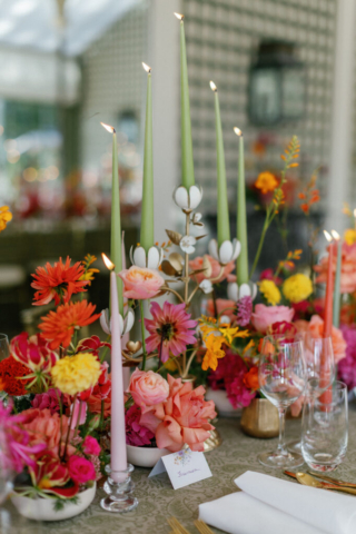 MJV for Zest Events | 60th Birthday Lunch Set Up