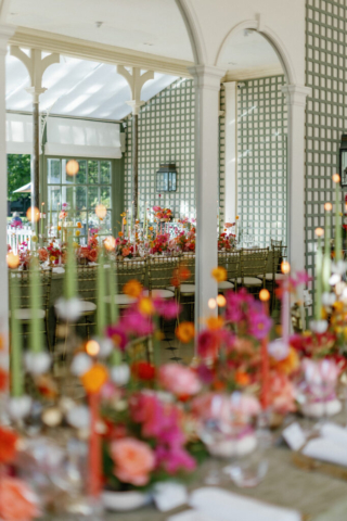 MJV for Zest Events | 60th Birthday Lunch Set Up